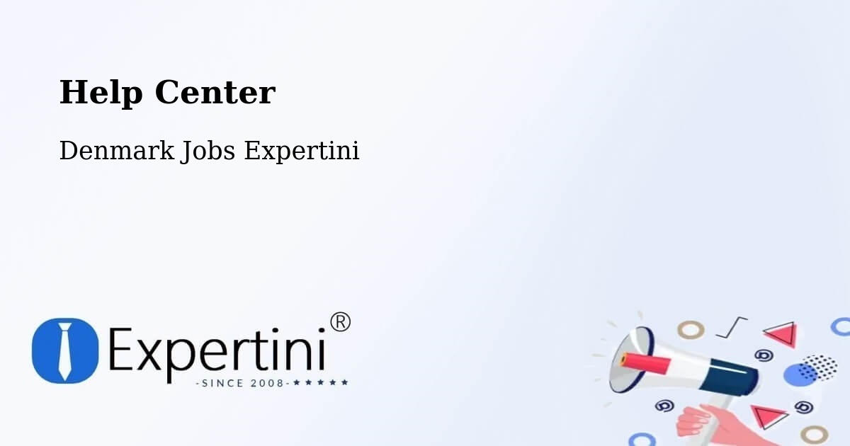 Help Center – Munkebo - Denmark Jobs Expertini