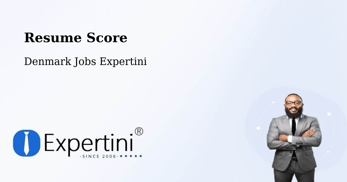 Resume Score & Job Description Match Tool – Munkebo - Denmark Jobs Expertini
